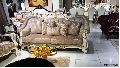 Designer Hand Carved Pearl White Luxury Sofa Set