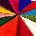 Pure Silk Multicolor Plain pure dupion silk fabric