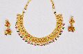Exquisite Multi Color CZ with Beads Necklace Set