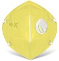 Yellow Respirator N95 Face Mask