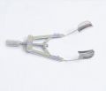 Stainless Steel Solid Blade Eye Speculum