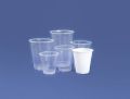 PP Round Plain Disposable Plastic Glass