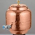 Hammered Copper Water Pot