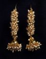 Stylish Party Wear Lond Beaded Earring