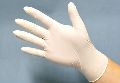 White latex examination gloves