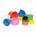 Multicolor Plain Plastic Measuring Cups