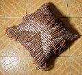 Cotton and Wool Square Pillow
