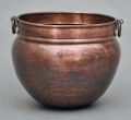 GALVANISED PLANTER COPPER ANTIQUE FINISH