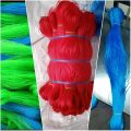 Plastic Available In Many Colors Twisted dyed monofilament braided rope