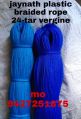 Plastic Blue virgin hdpe monofilament braided rope