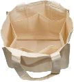 Organic Cotton Compartment Grocery Bag