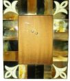 NATURAL BUFFALO HORN PICTURE FRAME MADE BY GIFT MART HIGH QUALITY PRODUCT