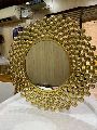 Golden Decorative Mirror