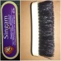 Plastic Handle ivery and black bristles Singam Fine Shoe Polish Brush