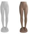 White skin Half Body plastic female leg mannequin