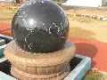 Black Granite Ball Fountain