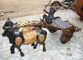 Wooden Antique Bull Cart