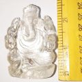 S413387-01 - Sphatik Ganesh 2.5 Inches 95 Grams