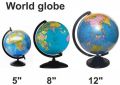 Edumart.in Multi colour Plastic or metal stand world globes