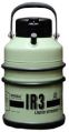 IR 3 , liquid nitrogen container