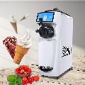 100-500kg Light White 220V Semi Automatic Electric Gosen mini softy ice cream machine