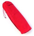 Red Cotton Canvas Yoga Mat Carrier Bag