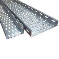 Silver Rectangular Stainless Steel Cable Tray