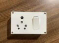 ORRIL Plastic White combined 16a switch socket