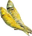 Yellow dried ilisha fish
