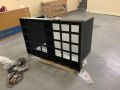 Black Rectangular led sheet metal cabinet