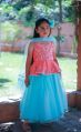 Embroidered Top With Girls Lehenga And Dupatta