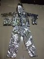 Aluminium 3-4 Kg Silver Full Sleeves Fire Proximity Suits