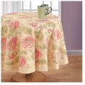 PRINTED ROUND TABLE LINEN