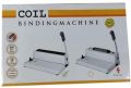 Manual spiral binding machine