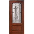 Plain Polished C.P. Door fancy wooden glass door