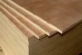 Brown commercial plywood