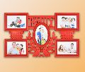 Plastic Polished family photo frame