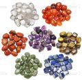 Seven Chakra Colorful Agate Gemstones Tumble Stones