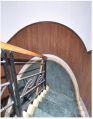 Brown wpc staircase