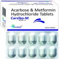 Acarbose and Metformin Hydrochloride Tablets