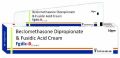 Beclomethasone Dipropionate and Fusidic Acid Cream