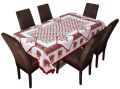 RED TRADITIONAL ELEPHANT TABLE COVER