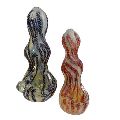 Multi Color Printed hand glass smoking pipes