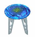 Floral Island Round Table