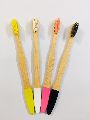 Multicolor Bamboo Toothbrush