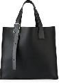 Pure Leather Black Brown Plain mens leather tote bag