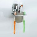 Chrome Finish Toothbrush Holder