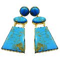 Turquoise  Gemstone Earrings
