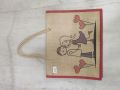 Jute Gift Bags with rope handle
