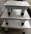 Brown Plain New Polished Hittic alluminium sheet design wooden stools